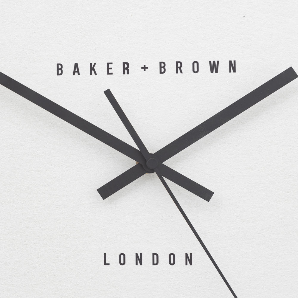 Longstone Clock White 40cm