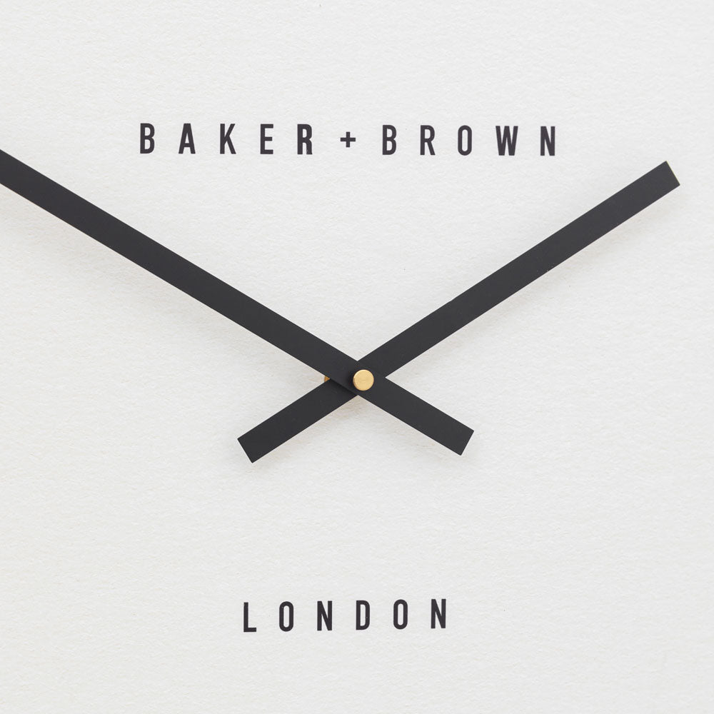 Longstone Clock Chrome 50cm