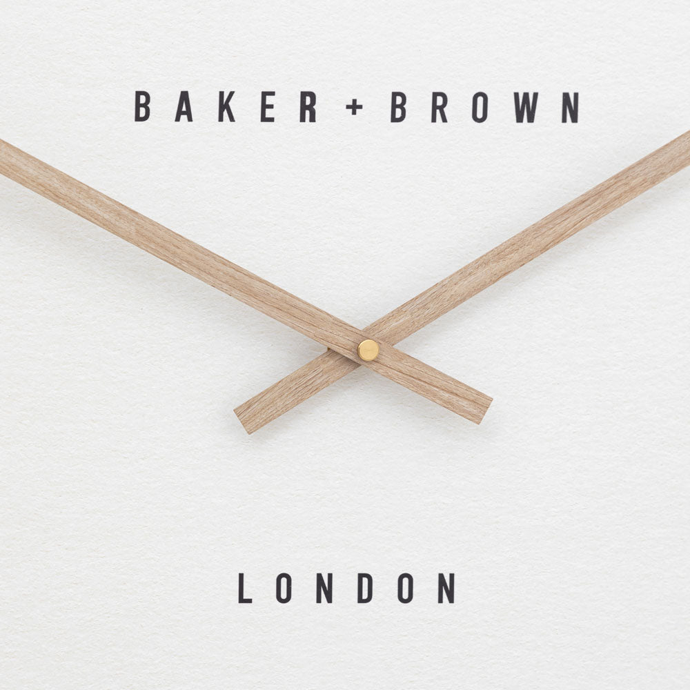 Longstone Clock Oak 50cm