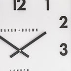 Buxton Wall Clock Chrome 50cm
