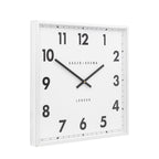 Buxton Wall Clock Chrome 50cm