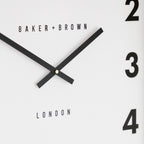 Buxton Wall Clock Black 50cm