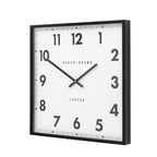 Buxton Wall Clock Black 50cm