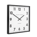 Buxton Wall Clock Black 50cm