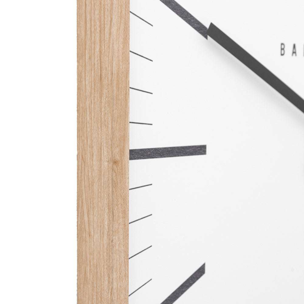 Penhurst Wall Clock Oak 50cm