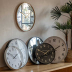 Chester Wall Clock Black 50cm