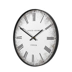 Chester Wall Clock Black 50cm