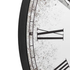 Chester Wall Clock Black 50cm