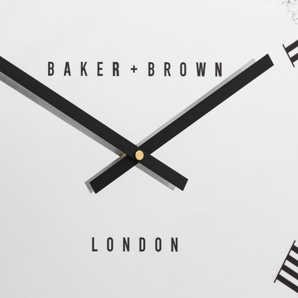 Chester Wall Clock Black 50cm