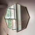 Attard Octagon Mirror Champagne