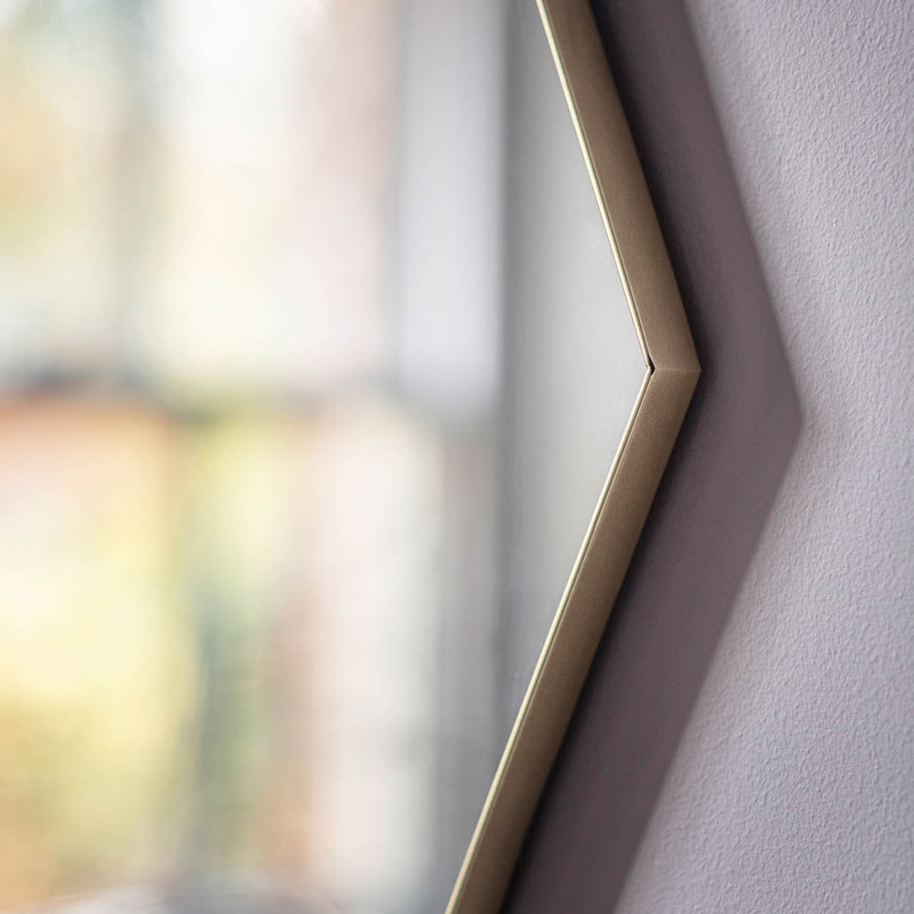 Attard Octagon Mirror Champagne