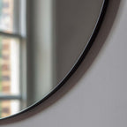 Attard Round Mirror Black
