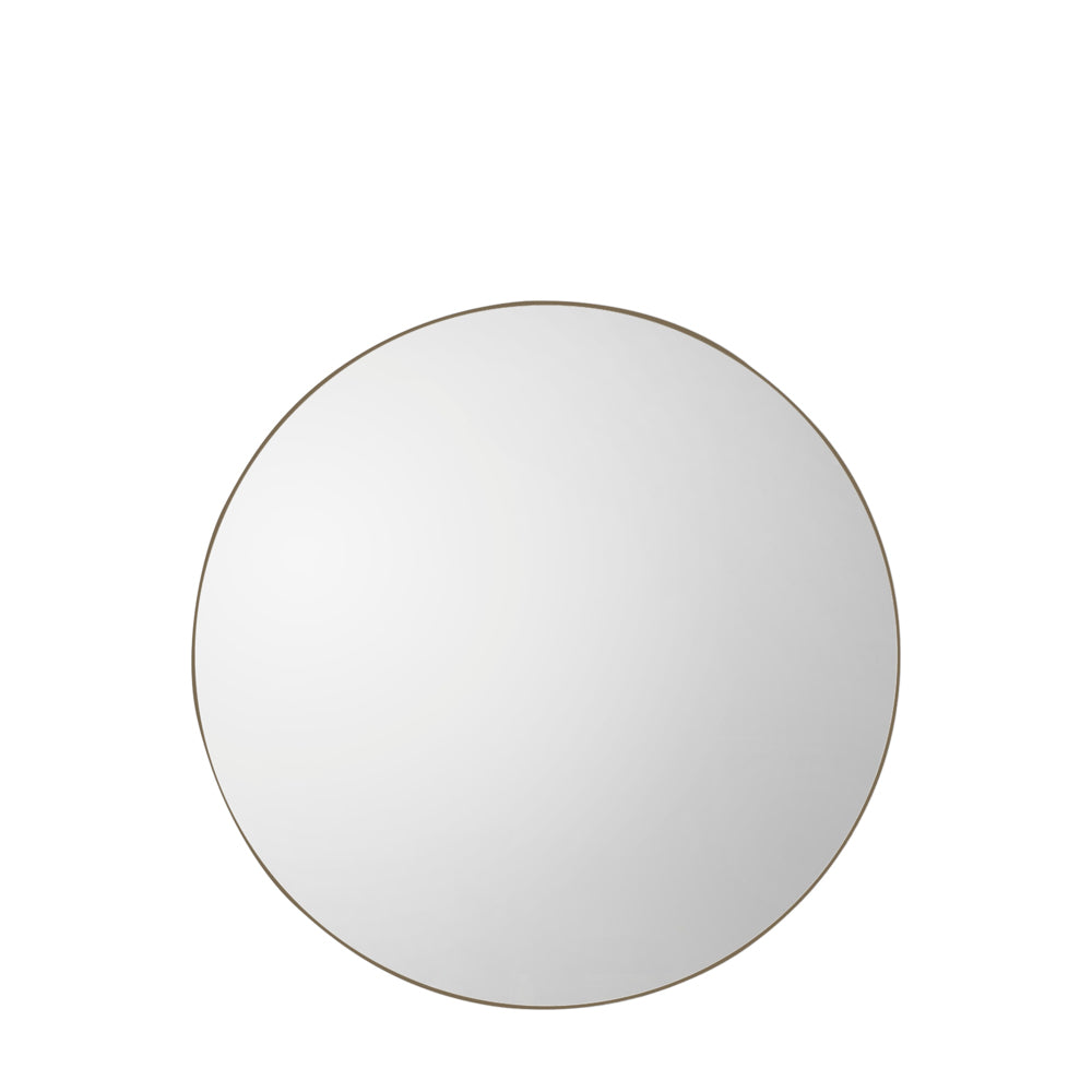 Attard Round Mirror Champagne