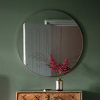Attard Round Mirror Silver