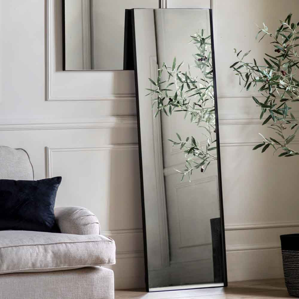 Uxbridge Leaner Mirror Black