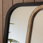 Phuket Rectangle Mirror Black