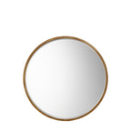 Ramsbury Round Mirror Antique Gold Large