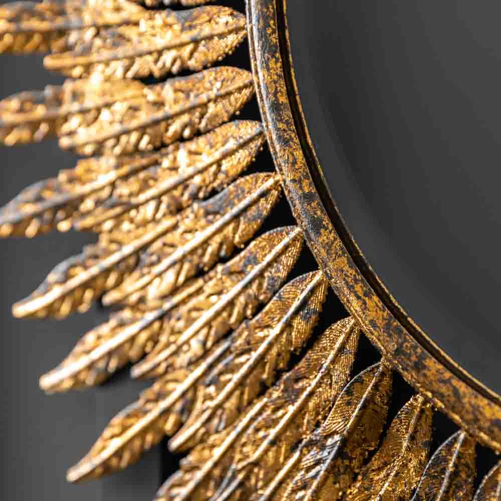Walen Quill Mirror Gold