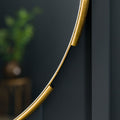 Goleen Round Mirror Gold