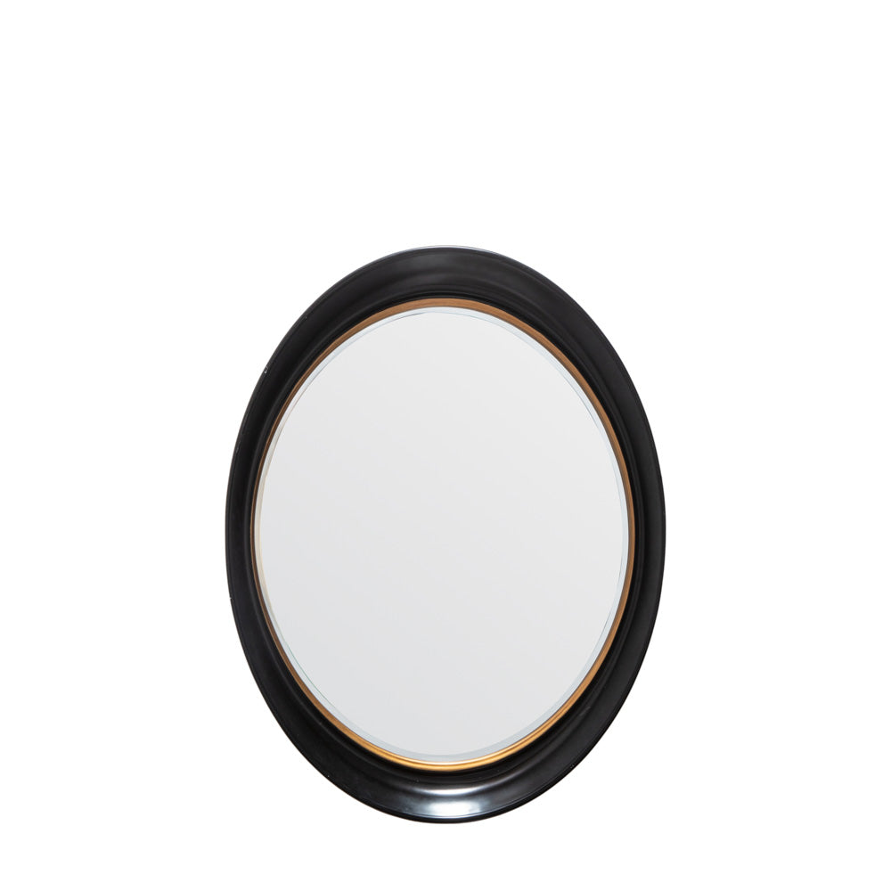 Macroom Mirror Black and Gold