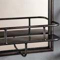 Lichtenstein Rectangle Mirror Black