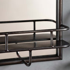 Lichtenstein Rectangle Mirror Black