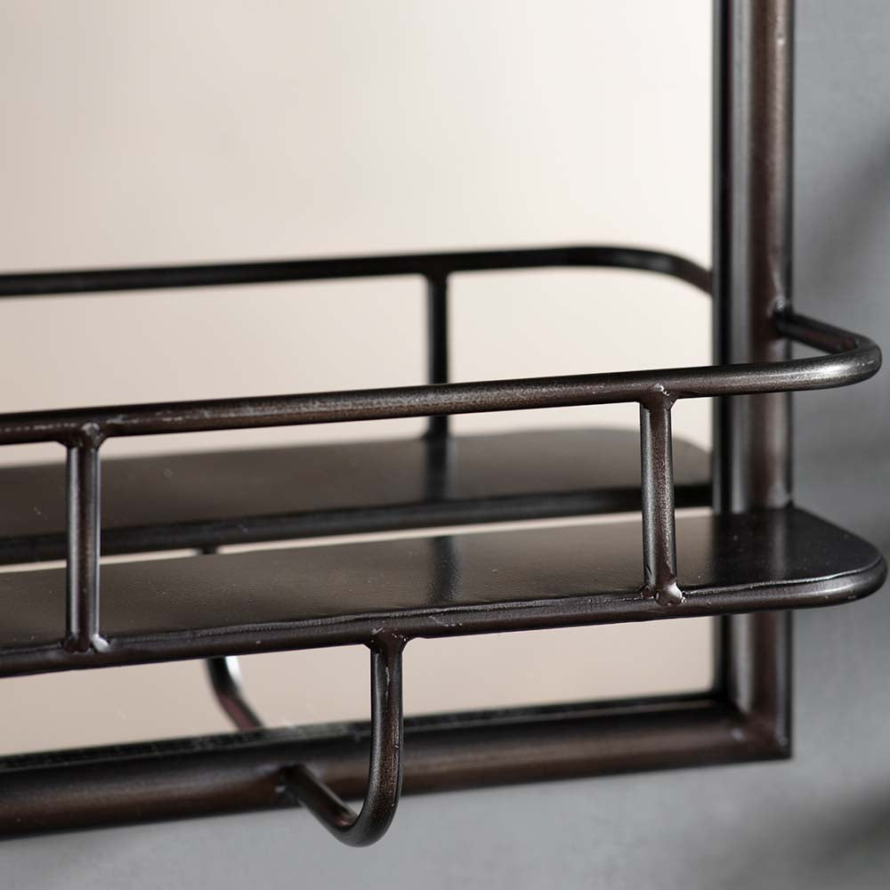 Lichtenstein Rectangle Mirror Black