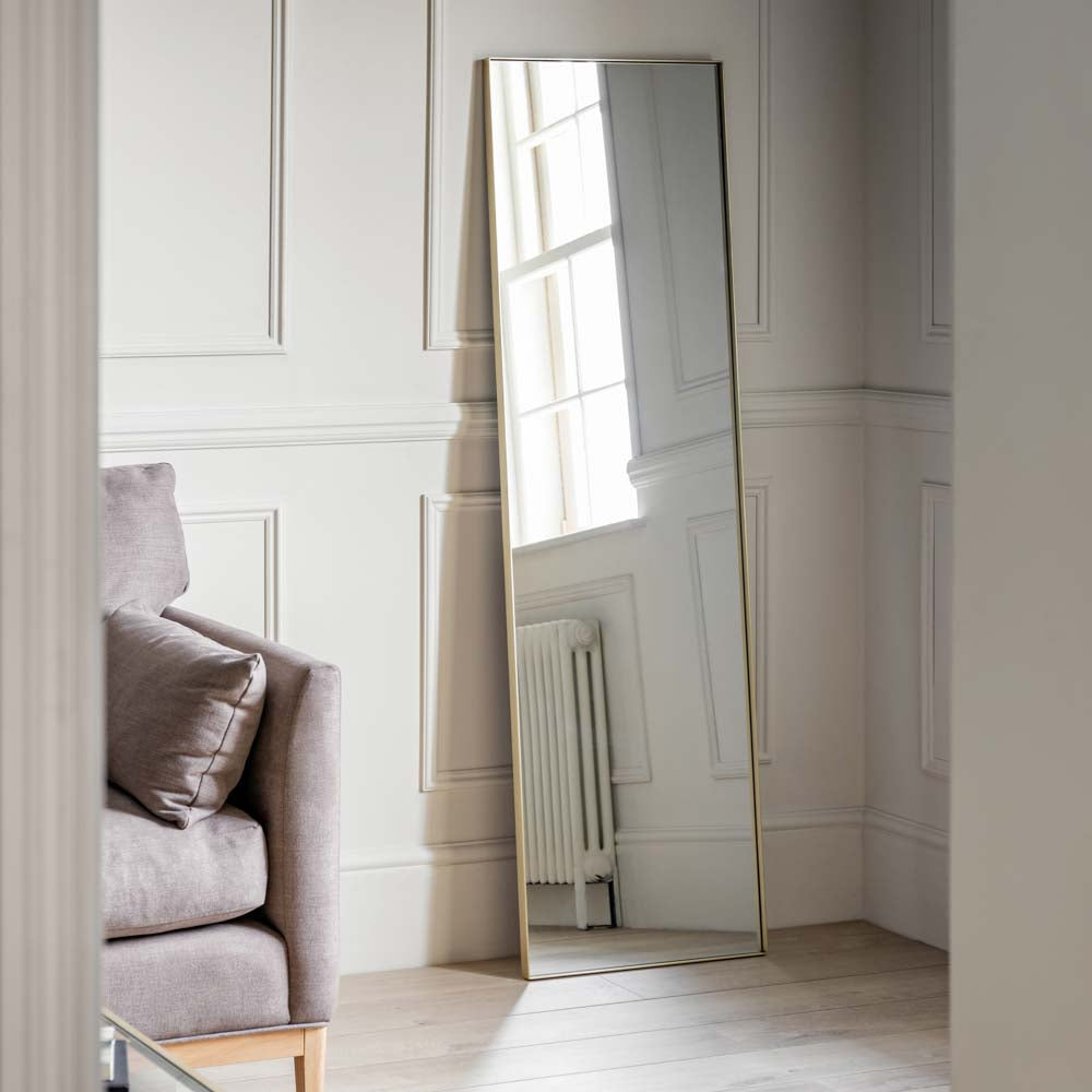 Uxbridge Leaner Mirror Champagne