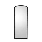 Ramsbury Arch Mirror Black Large