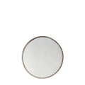 Ramsbury Round Mirror Antique Silver Small