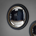 Rocquefort Convex Mirror Large Black / Gold