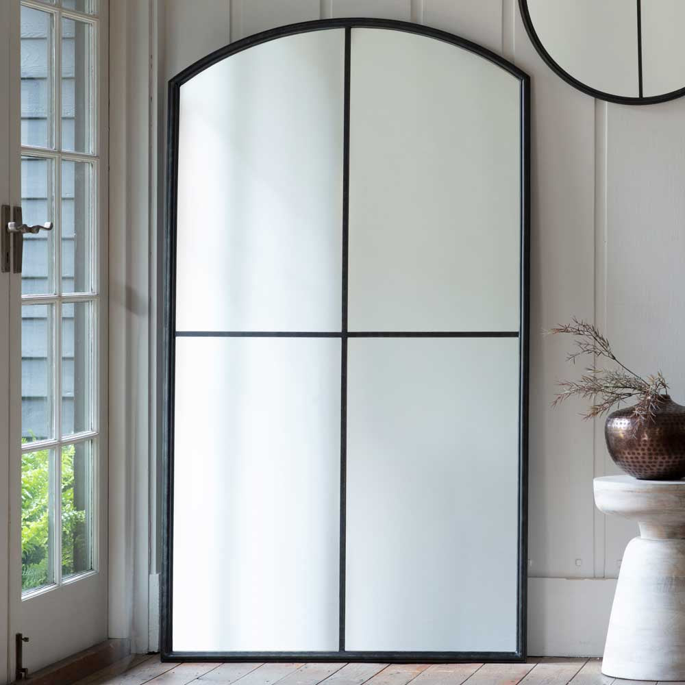 Hansel Large Mirror Black