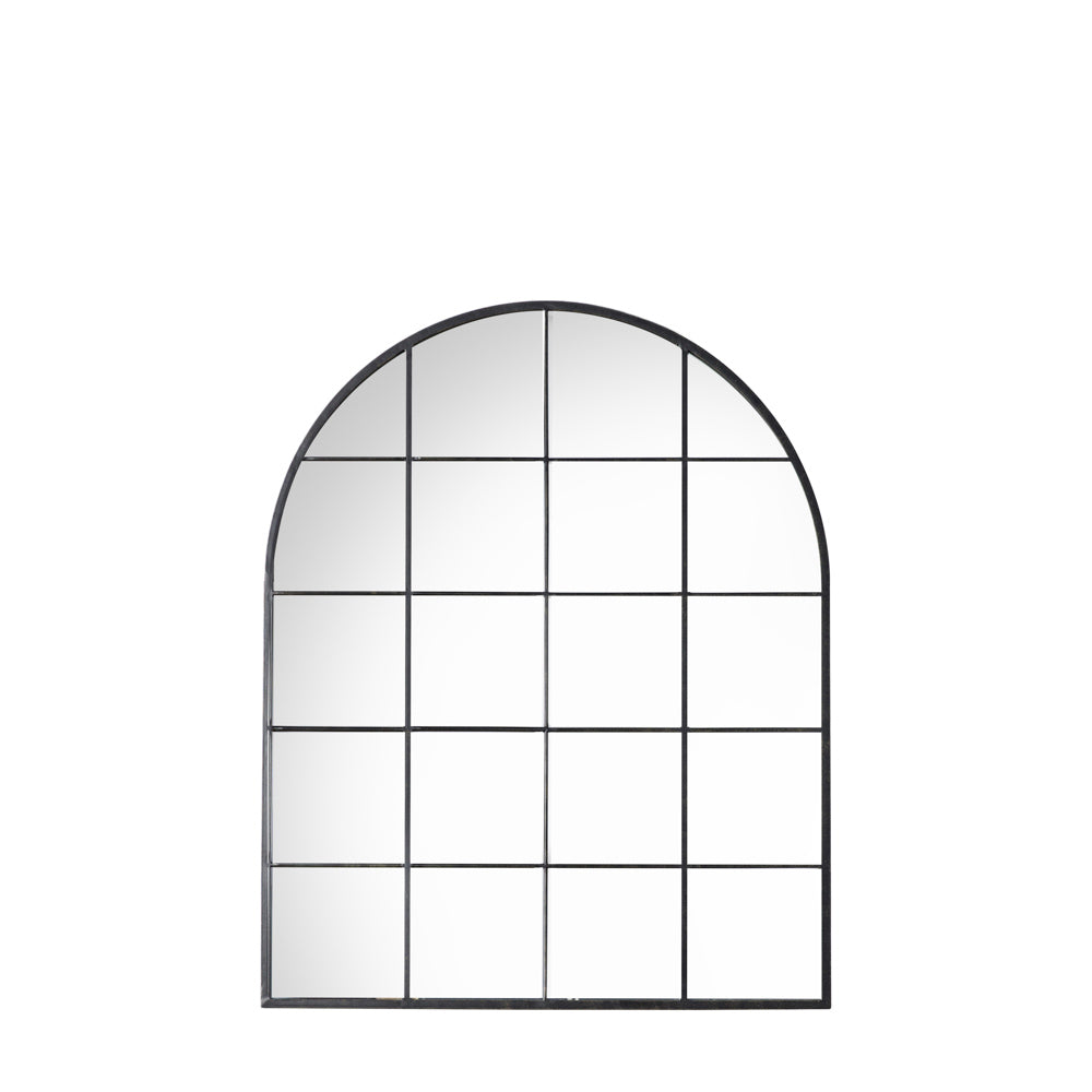 Leamington Arch Mirror Black