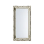 Lampedusa Carved Leaner Mirror Cream