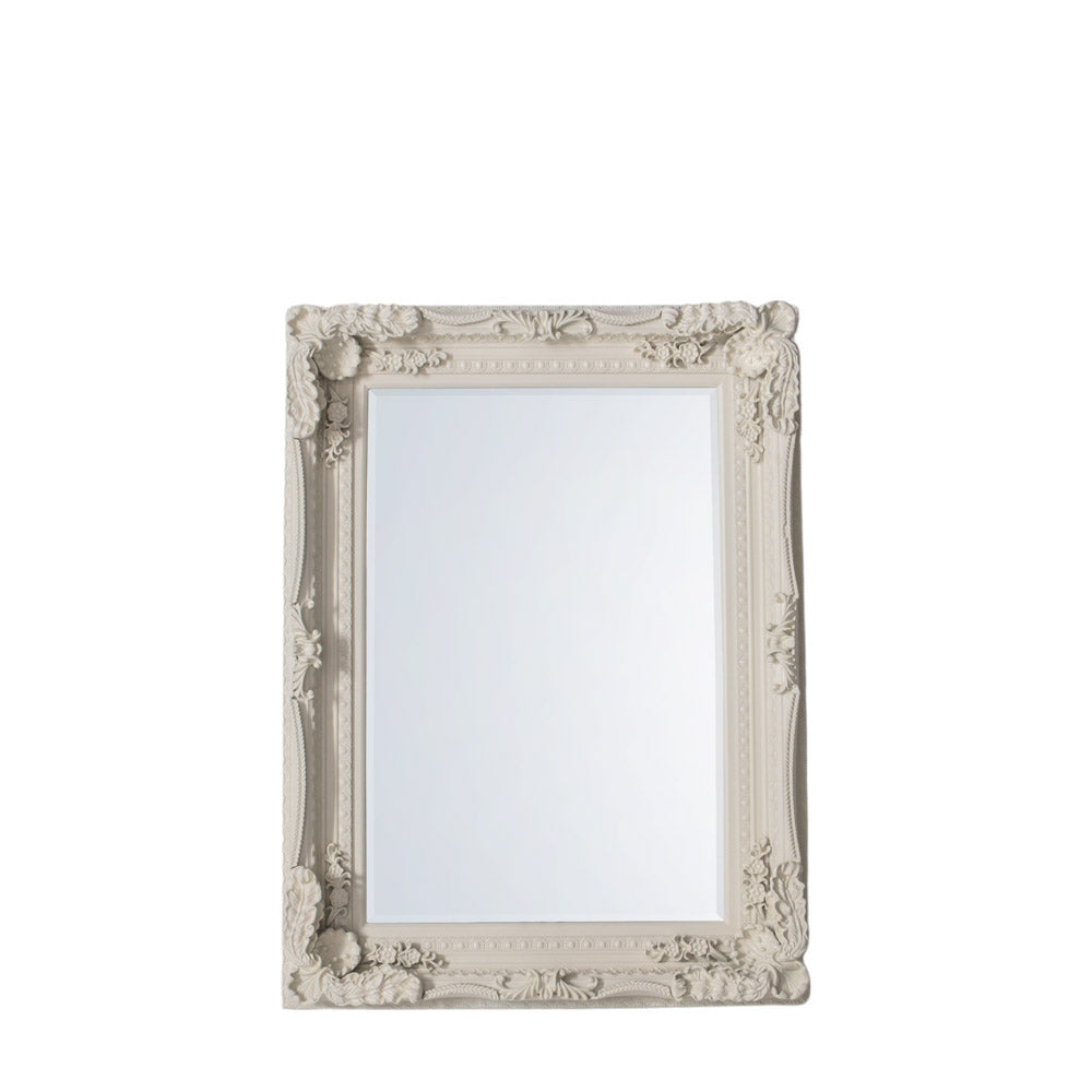 Lampedusa Carved Mirror Cream