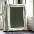 Lampedusa Carved Mirror Cream