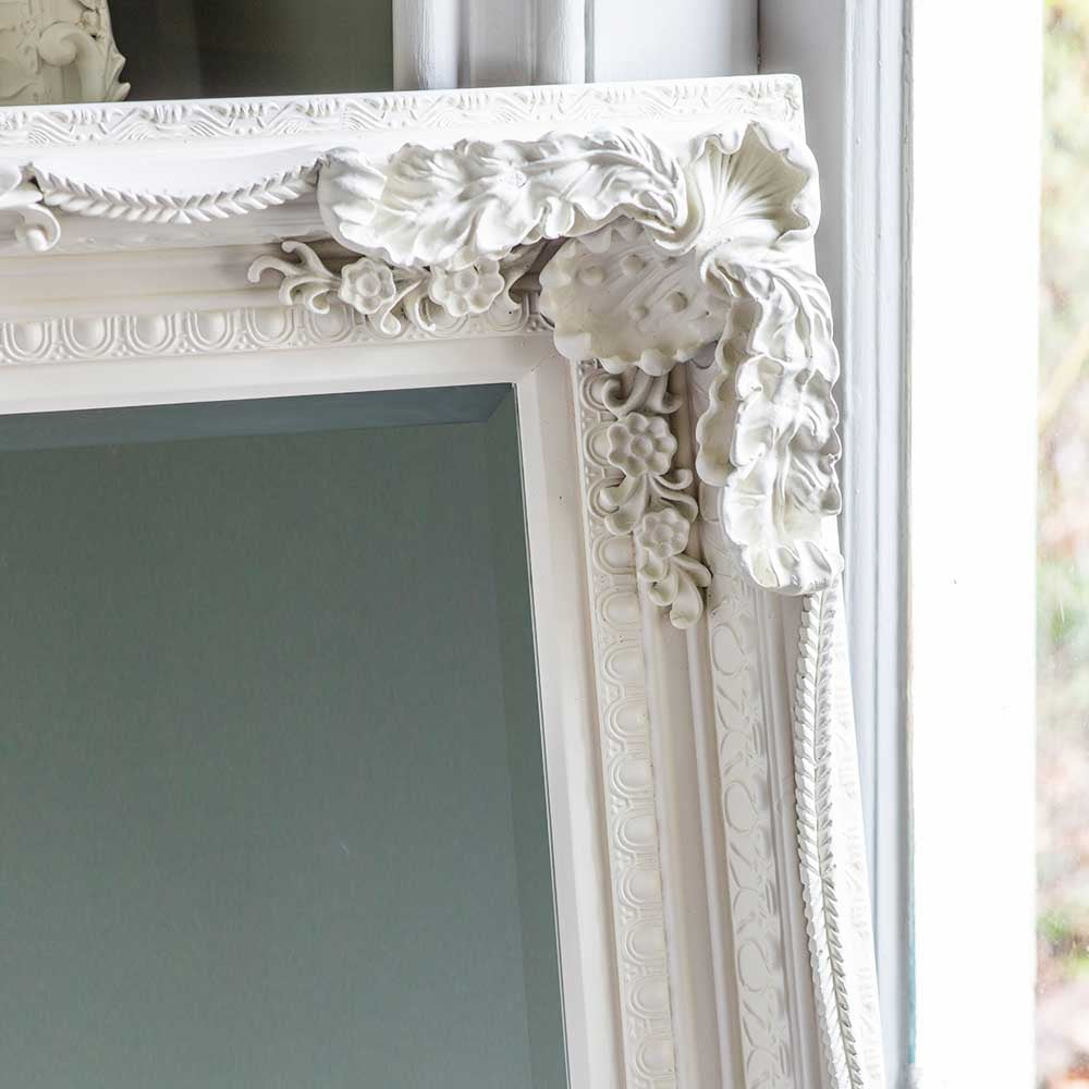 Lampedusa Carved Mirror Cream