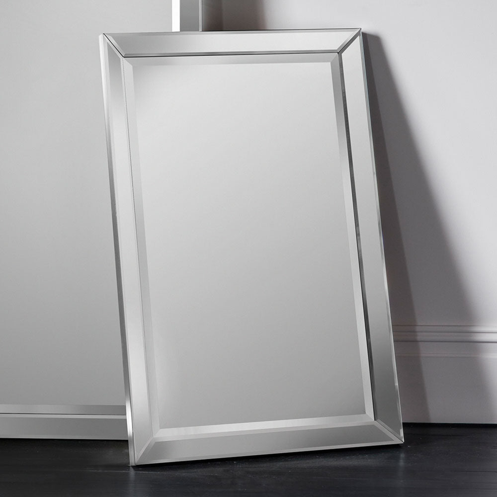 Sol Rectangle Mirror Silver