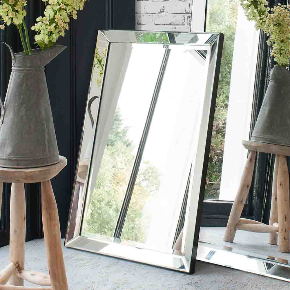 Sol Rectangle Mirror Silver
