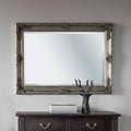 Pepelari Rectangle Mirror Silver