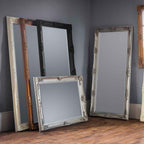 Pepelari Rectangle Mirror Silver