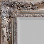 Stamford Leaner Mirror Antique Silver