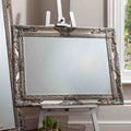 Stamford Rectangle Mirror Ant Silver