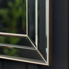 Sven Large Mirror Silver Champagne