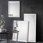 Sven Large Mirror Silver Champagne