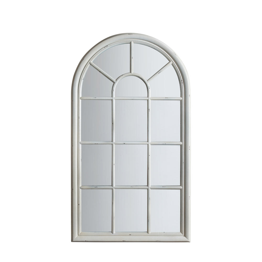 Crowshaw Mirror White