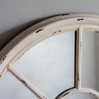 Crowshaw Mirror White