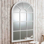 Crowshaw Mirror White