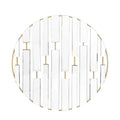 Caerphilly Round Mirror Champagne