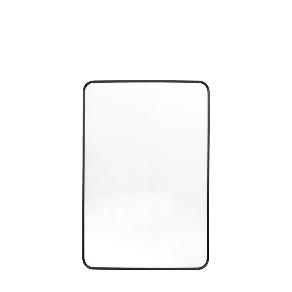 Milton Rectangle Mirror Black